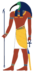 Der ägyptissche Gott Thoth